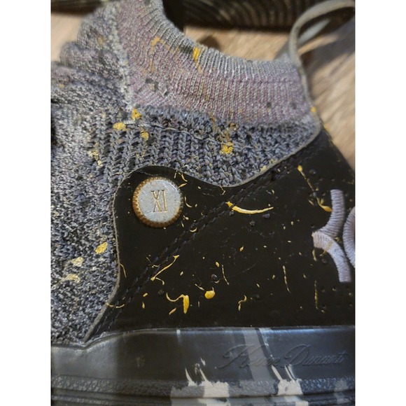 Nike KD14 XIV Basketball Shoes‎ Gray Gold Kevin Durant Sneakers Size 7.5
